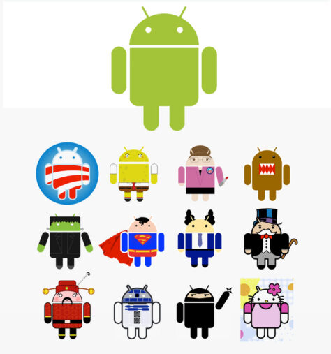 Origen del logo d’Android