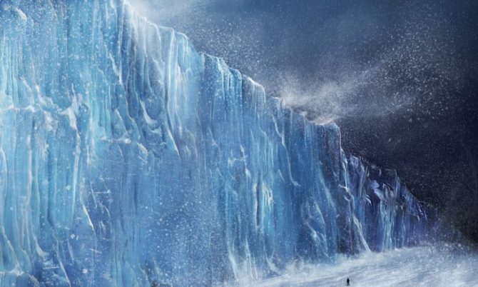 Seria possible un mur de gel de 200 metres d’alçada?